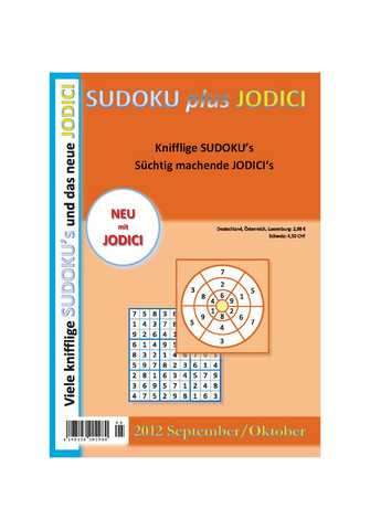 SUDOKU plus JODICI
